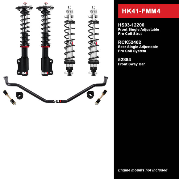 HK41-FMM4 Level 1 Full Vehicle Handling Kit, 94-04 Mustang, W/ Shocks