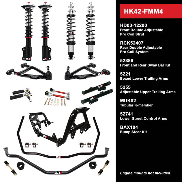 HK42-FMM4 Level 2 Full Vehicle Handling Kit, 94-04 Mustang, W/ Shocks