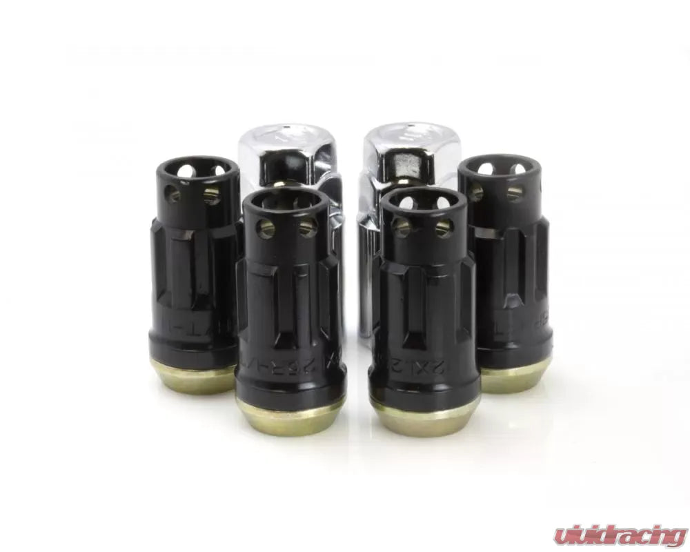Muteki SR45S M12x1.50 Black Lock Set