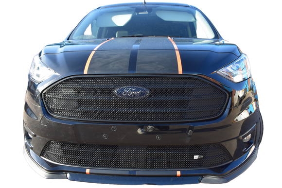 Zunsport Ford Transit Connect Facelift Front Grille Set - Black Finish
