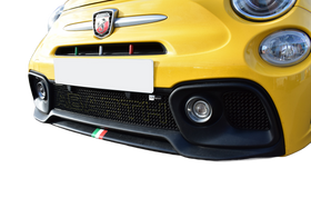 Zunsport Fiat Abarth 595 Series 4 - Front Grille Set - Black Finish - 0