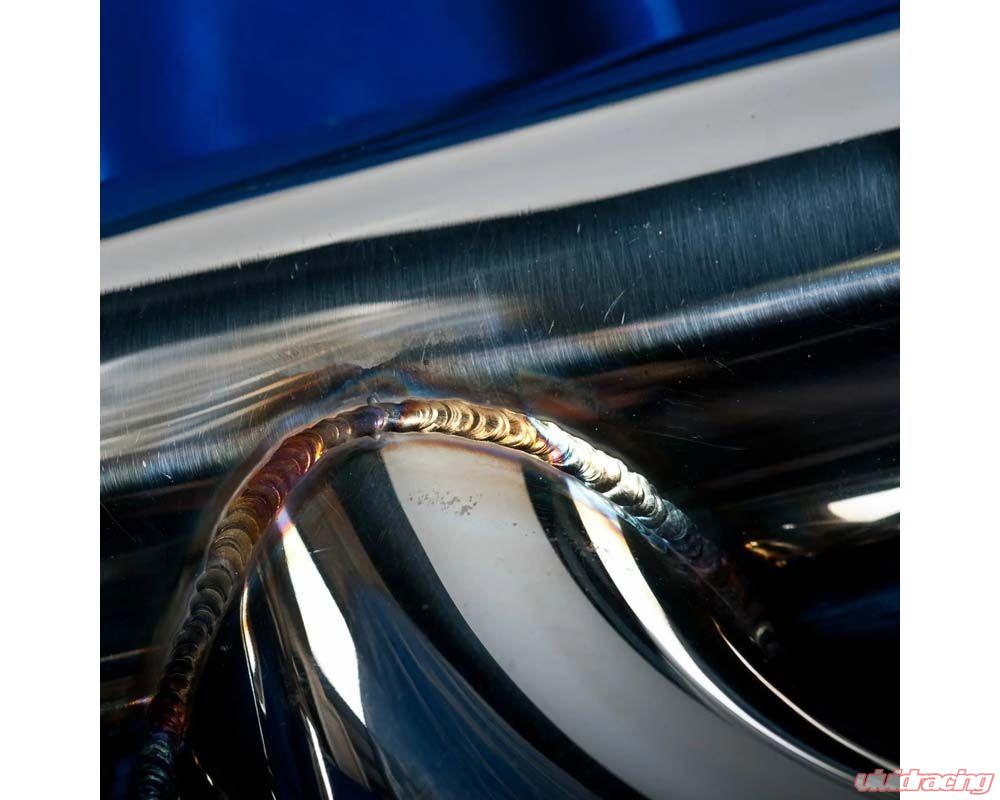 Motordyne Shockwave Exhaust With 4.5" Blue Rolled Tips Infiniti G37x AWD Sedan 2009-2014 - 0
