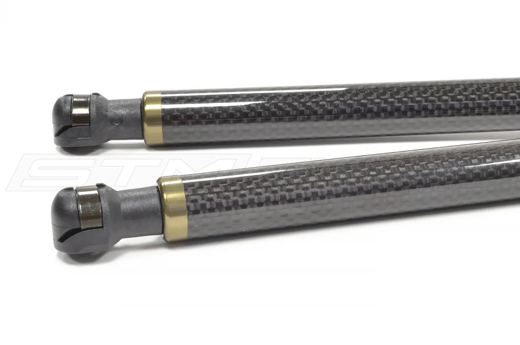 Rexpeed Carbon Fiber Hood Dampers for USDM R35 GTR (N06) - 0