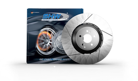 SHW 17-20 Porsche Panamera 4S w/18in Wheels Right Front Slotted Monobloc Brake Rotor (971615302L)