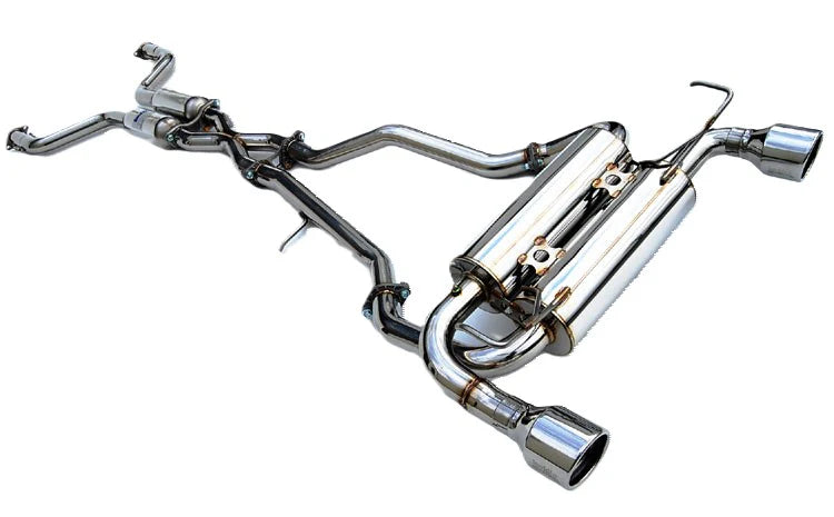 Invidia 14+ Infiniti Q50 Gemini w/ Rolled Stainless Steel Tips Cat-Back Exhaust