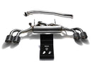 Armytrix Stainless Steel Valvetronic Catback Exhaust 90mm System with Quad Exhaust Tips | 2009-2021 Nissan GT-R R35-1