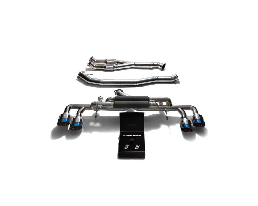 ARMYTRIX Titanium Valvetronic 90mm Exhaust System w/Race Y-Pipe & Nissan GT-R R35 2009-2021