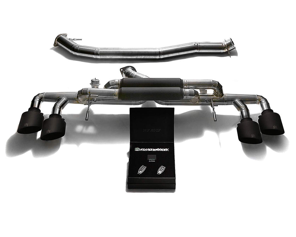 Armytrix Titanium 90mm Valvetronic Cat-Back | 2009-2021 Nissan GT-R