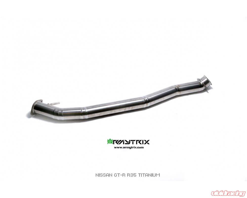 ARMYTRIX Titanium Valvetronic 90mm Race Exhaust System w/Race Y-Pipe & Nissan GT-R R35 2007-2021 - 0