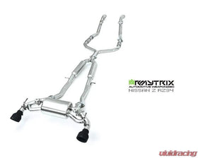 ARMYTRIX Stainless Steel Valvetronic Exhaust System Nissan Z 3.0L Twin-Turbo 2022+ - Matte Black