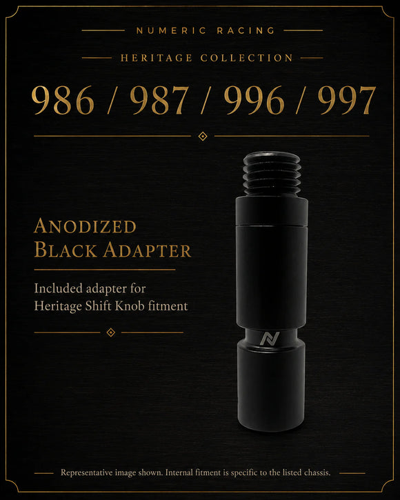 Ebony Grey Checkered - Heritage Wooden Shift Knob