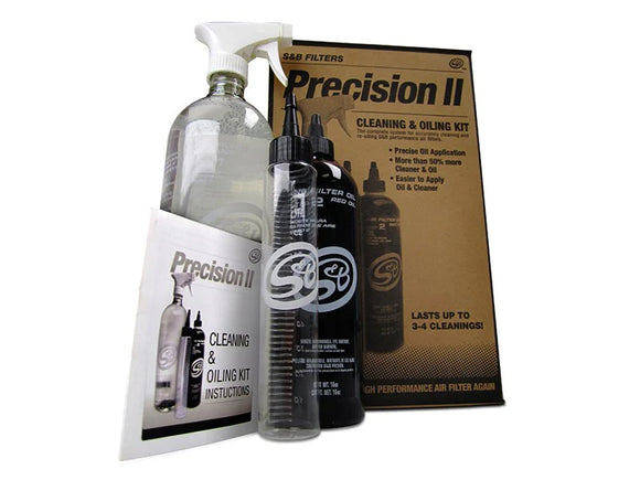 S&B Filters Precision II Cleaning & Oil Kit