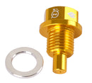 NRG Magnetic Oil Drain Plug M14X1.5 Acura/Honda/Mazda/Mitsubishi - Gold-1