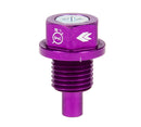 NRG Magnetic Oil Drain Plug M14X1.5 Acura/Honda/Mazda/Mitsubishi - Purple-1