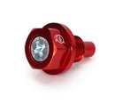 NRG Magnetic Oil Drain Plug M12X1.5 BMW - Red-2