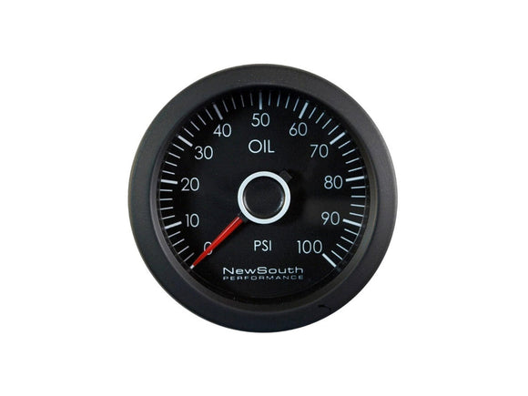 New South Performance Indigo 100 PSI Oil Pressure Gauge | GAU.020