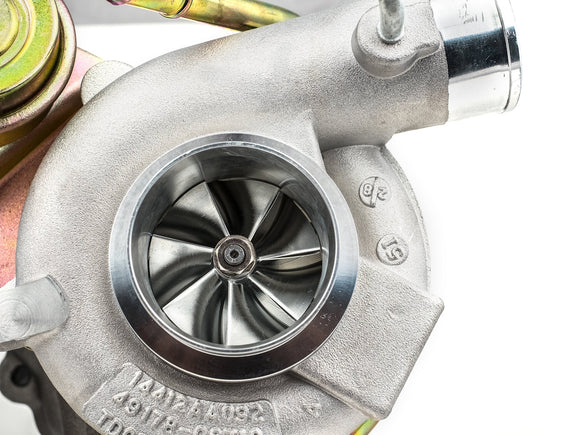 Forced Performance Subaru STi/WRX Blue Turbocharger 84mm CH8 CM Turbine Hsg External WG w/Oil Line