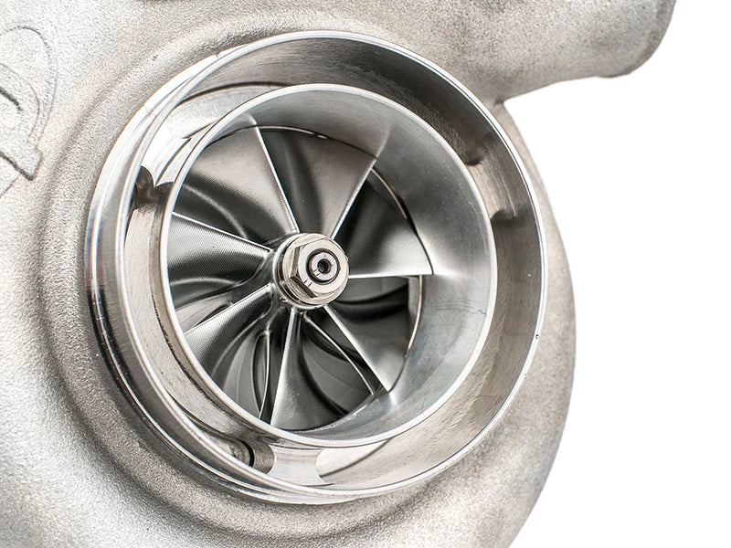 Forced Performance Subaru STi/WRX Black Turbocharger 84mm CH8CM Turbine Hsg External WG w/Oil Line - 0