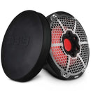 DS18 Subwoofer & Enclosure 10in 300 Watts RMS 4 ohm SVC Black w/ Covers-1