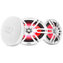 DS18 NXL Series Coaxial Marine Speaker w/ RGB Lights 6x9in 2-Way 125 Watts RMS 4 ohm White-1