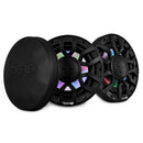DS18 Marine 6.5in 2-Way 150 Watts RMS 4 ohm Digital LED Lights Bullet Tweeter Covers Included Black-1