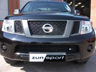 Zunsport Nissan Navara (63 onwards) Upper Grille Set - Black Finish