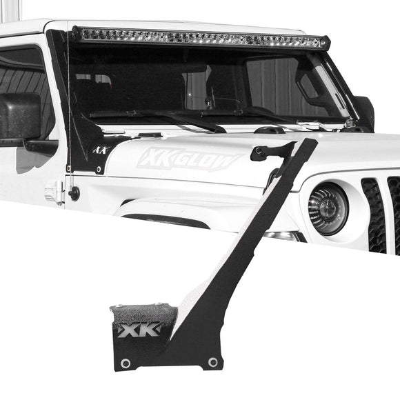 XK Glow Jeep JL JT A-pillar Light Bar Bracket Kit 50-52In