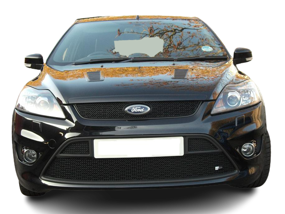 Zunsport Ford Focus ST 08MY Front Grille Set - Black finish