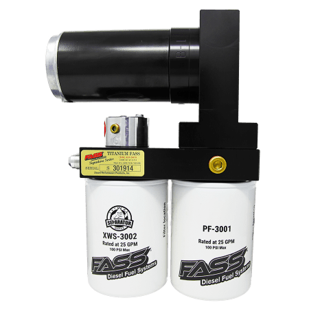 FASS 2017-2019 Ford 6.7L Powerstroke 240gph/65psi Titanium Series Fuel Air Separator TS F18 240G