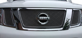 Zunsport Nissan Navara Upper Grille Set - Silver finish