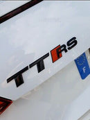 Audi TTRS 8S Genuine OEM Black Rear Badge-2