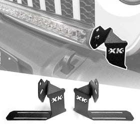 XK Glow Jeep JL JT Front Bumper Light Bar Bracket Kit 20-36In