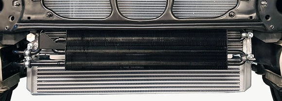 do88 00-06 BMW M3 (E46) w/do88 Radiator WC-310 Auxiliary Oil Cooler