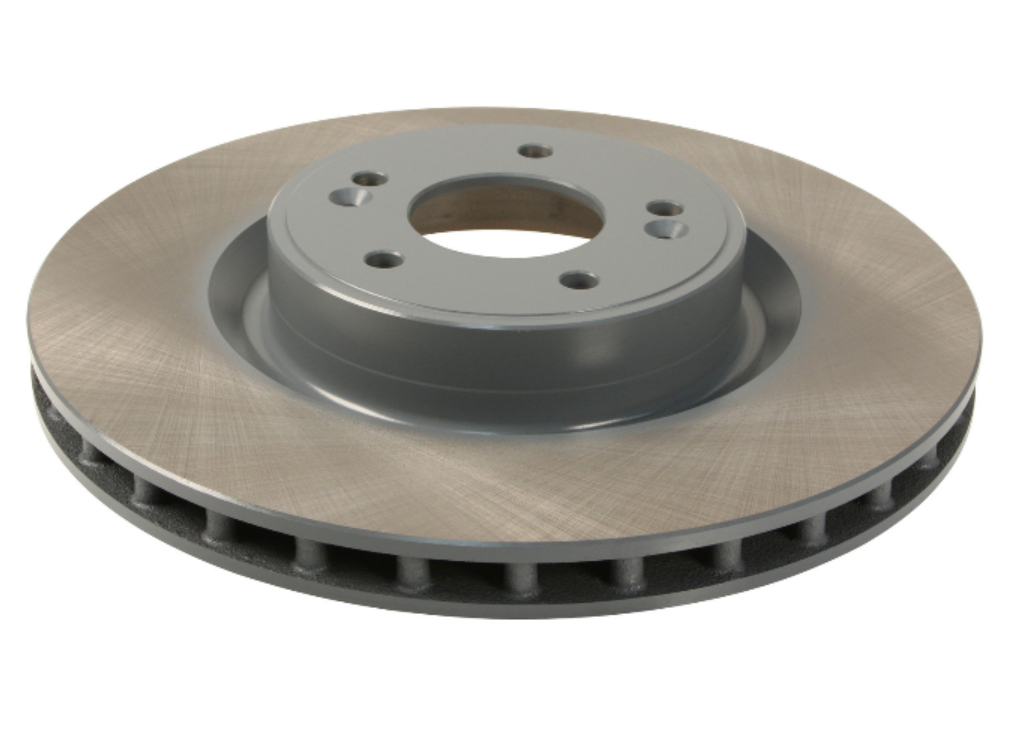 OEF3 High Carbon Zinc Coated Brake Disc (Rotor) Front 2010-2016 Hyunda  Park Auto Motorsports
