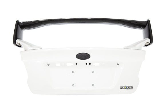 OLM STI Style Carbon Fiber Gloss Black Spoiler w o bases - 2015 WRX STI