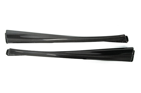 OLM LE Carbon Fiber Upper Front Door Panels - 2022 WRX