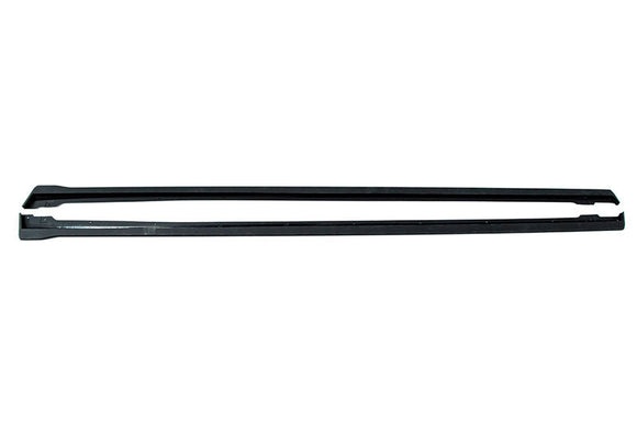 OLM S Style Matte Black Side Skirts - 2022 WRX