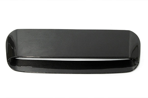 OLM LE Carbon Fiber Hood Scoop Cover - 2022 WRX