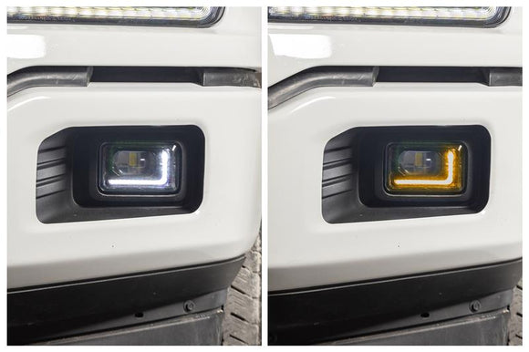 15-20 F150 Fog Lights w/ White or Amber DRL and Turn Signal - OLM