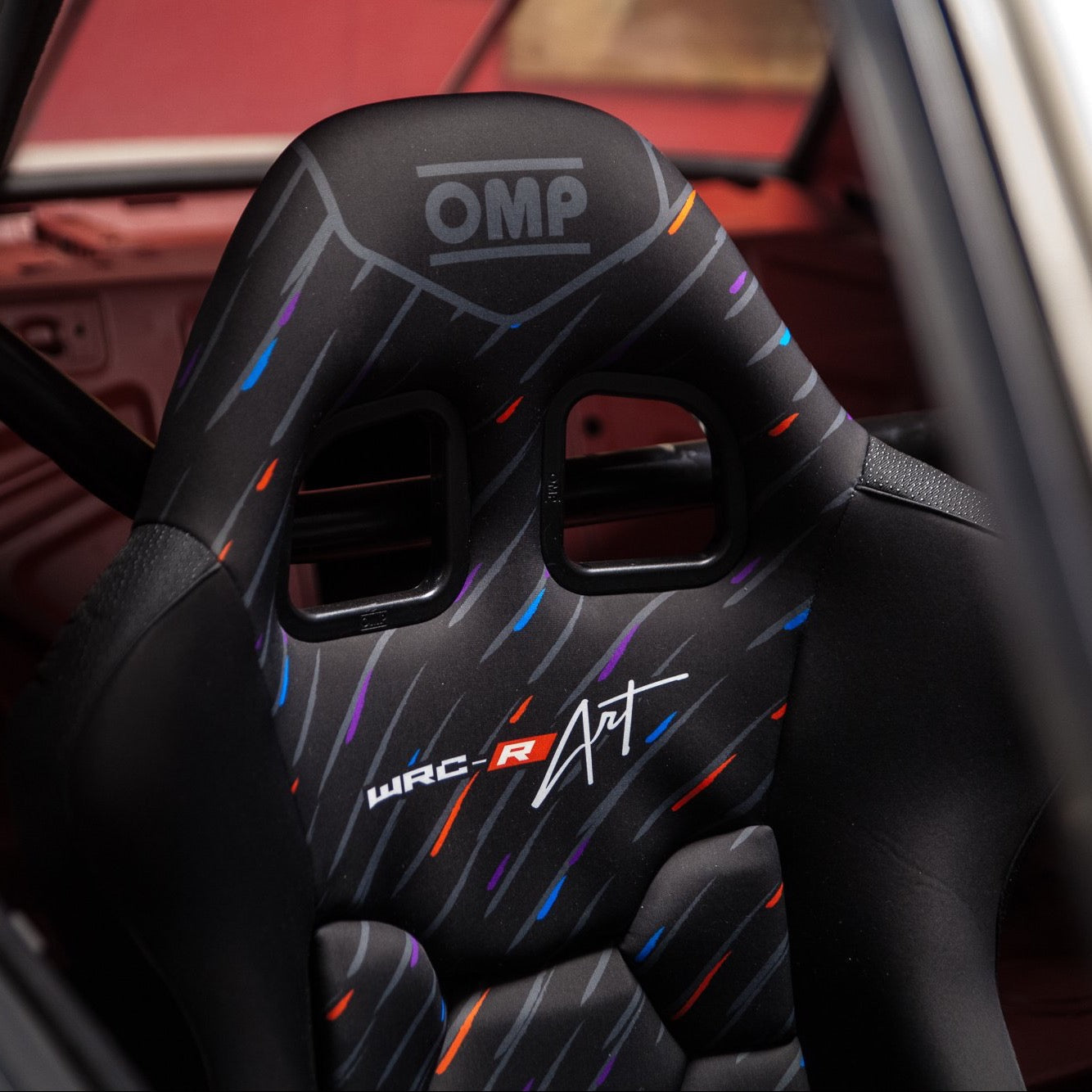 OMP WRC-R SEAT WITH M-RAIN PATTERN