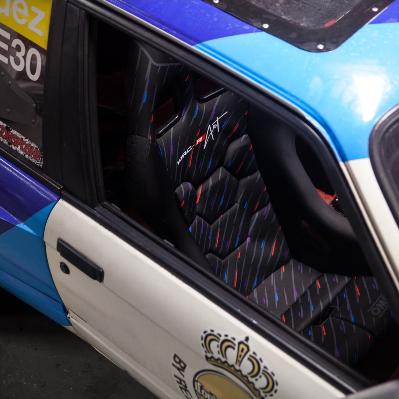 OMP WRC-R SEAT WITH M-RAIN PATTERN