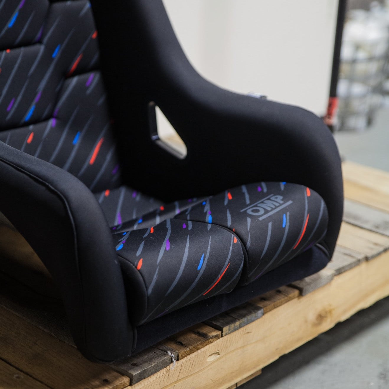 OMP WRC-R SEAT WITH M-RAIN PATTERN