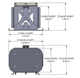 Artec Industries Group 34 Optima Battery Rear Mount - 0