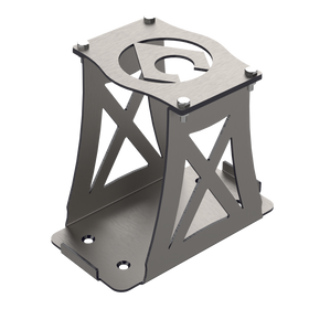 Artec Industries Group 51 Optima Battery Mount Bare Steel