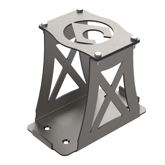 Artec Industries Group 51 Optima Battery Mount Bare Steel