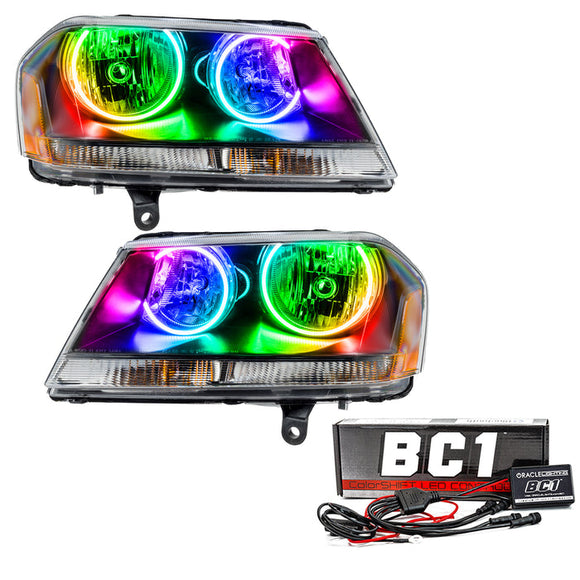 Oracle 08-14 Dodge Avenger RT SMD HL - Black - White SEE WARRANTY