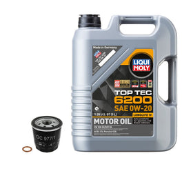 Oil Service Kit - Liqui Moly TOP TEC 6200 0w-20 - VW / 1.4T / 2019+ Jetta / Golf Sportwagen / 1.5T / Taos / Jetta