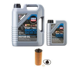 Oil Service Kit -Liqui Moly Engine Oil 0W-20 Top Tec 6600 - B46 2.0L / X1 / X2 | OSK-BMW-B46X1X2-LM