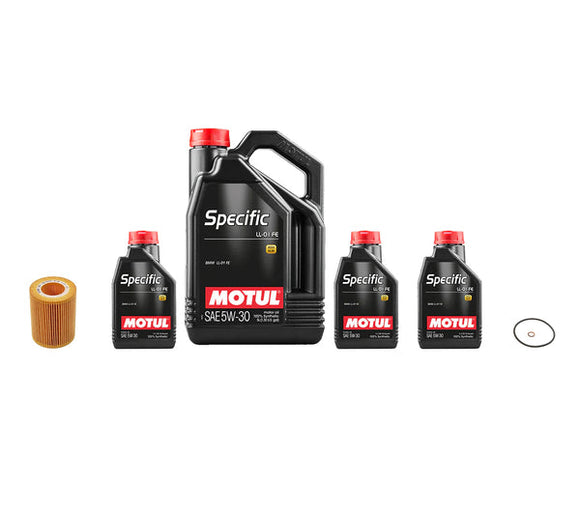 Oil Service Kit - Motul Specific Full Synthetic 5w-30 LL-01 FE - BMW / M52 / M54