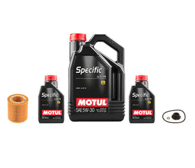 Oil Service Kit - Motul Specific Full Synthetic 5w-30 LL-01 FE - N20 RWD With Plastic Oil Pan